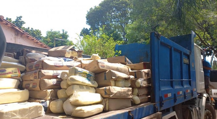 Incautan casi 2500 kilos de queso de una vivienda en Limpio