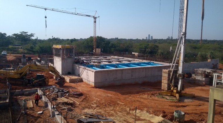 Nueva Planta de Tratamiento de Viñas Cué con 65% de avance