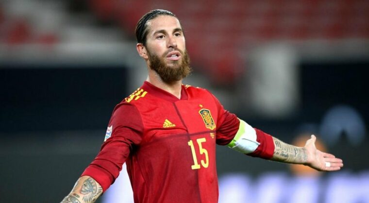 Sergio Ramos, descartado por DT, se retira de la selección española Sergio Ramos, descartado por DT, se retira de la selección española