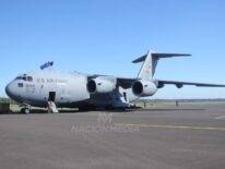 Exhiben en Paraguay el C-17 “Globemaster” de la Fuerza Aérea de los EEUU