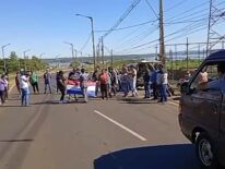 Insólito: vendedores de combustible de contrabando cerraron ruta en Encarnación