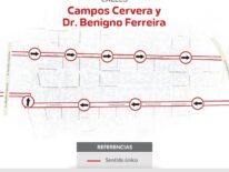 Anuncian más calles de sentido único en Asunción