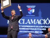 Santi Peña, proclamado como presidente electo: “Tenemos un país que reconstruir”