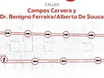 Tres cambios de sentido rigen desde hoy en Asunción