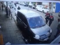 Furioso PMT de Ñemby rompió un retrovisor y agredió a un hombre