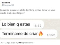 Mujer contó la insólita estrategia de un joven para seducirla: “Terminame de criar”