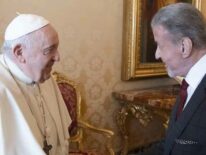 El papa Francisco recibe al actor Sylvester Stallone en el Vaticano