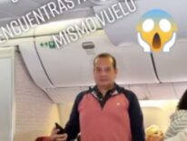 Se escapó del trabajo para viajar y encontró a su jefe en el avión