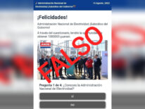 “Subsidios” por G. 1 millón: ANDE desmiente publicación que circula en redes