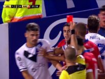 Florentín, expulsado en Copa Libertadores