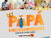 Tupi sigue con su promoción: “papá se merece lo mejor”