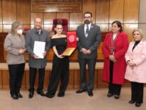 Senadores otorga reconocimiento a Lali González