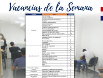 Vidriera de Empleo ofrece 400 vacancias laborales para esta semana