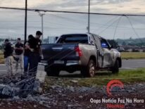 Pareja de médicos paraguayos sufrió accidente en Foz, la hija falleció