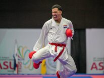 ASU 2022: Jesús Servín se cuelga la medalla de plata en karate