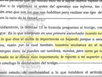 Senad descartó otra escucha sobre coima de US$ 50 mil para “un jefe”