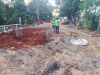 Prosiguen los trabajos en el puente Yberá de San Lorenzo