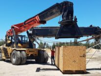 Llegan equipos para las estaciones de bombeo de la Defensa Costera de Pilar