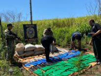 Detectan punto de producción y acopio de drogas en la Reserva Morombí