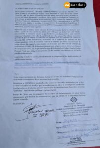 Fiscalía toma denuncia contra diputada que admitió pagar coima