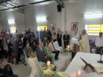 Cardenal Aldalberto Martínez celebró una misa en la cárcel de Tacumbú