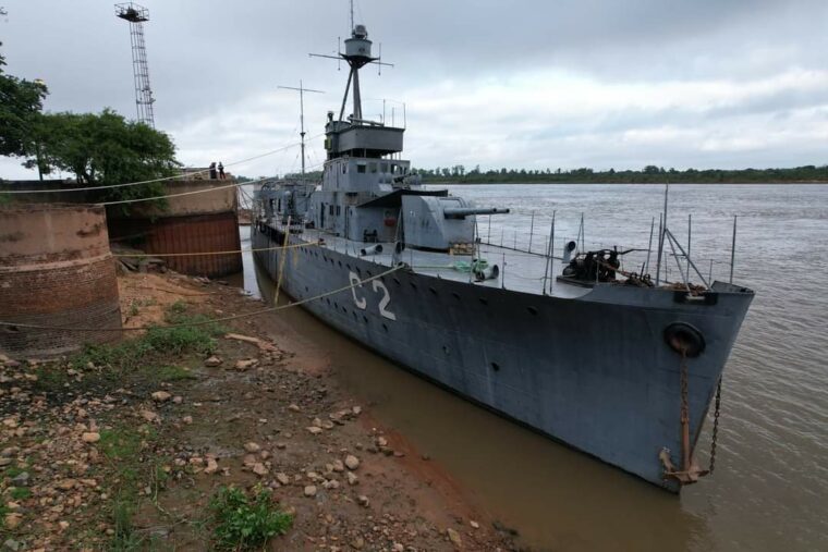 Sealing works of the Humaitá gunboat are completed