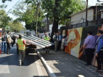 Retiran cartelería irregular sobre la Avenida Mariscal López