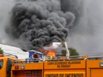 Confirman un fallecido en el incendio de la Justicia Electoral