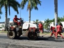 Trabajan para eliminar las ondulaciones en calles y avenidas de Asunción