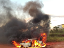 Atentado contra Acevedo: hallan incinerado el vehículo utilizado por sicarios