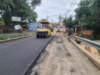 Puente Yberá de San Lorenzo: obras avanzan con trabajos en parte de seguridad vial